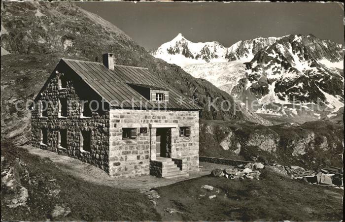 Valais Wallis Kanton Cabane de Chanrion Bec d Epicoun