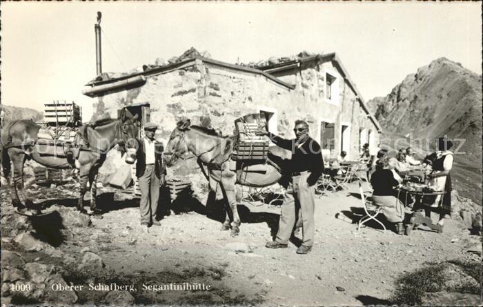Pontresina Oberer Schafberg mit Segantinihuette