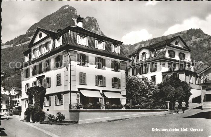 Gersau Vierwaldstaettersee Erholungsheim Hof