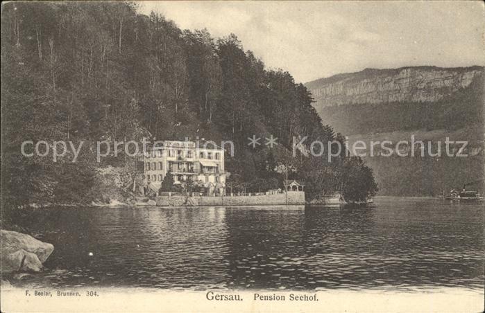 Gersau Vierwaldstaettersee Pension Seehof