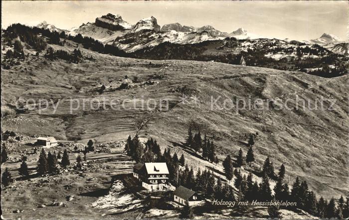 Holzegg mit Hessisbohlalpen