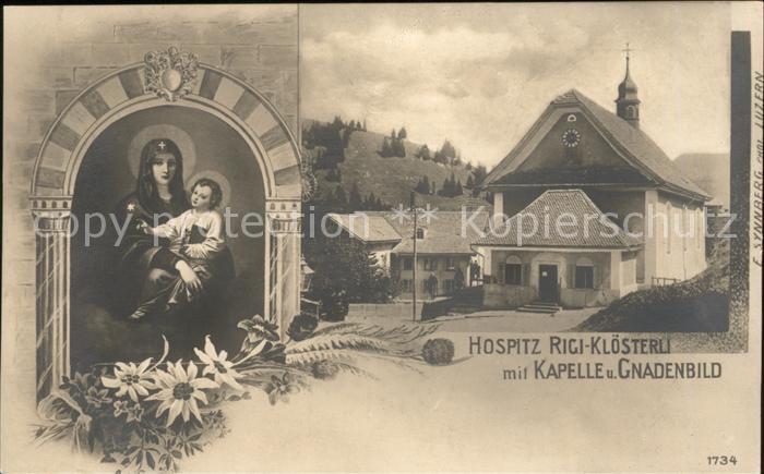 Rigi Kloesterli Hospiz mit Kapelle und Gnadenbild