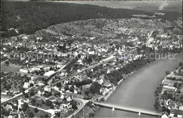 Zurzach Fliegeraufnahme
