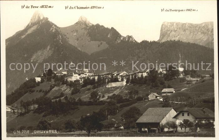 Gruyeres FR Panorama