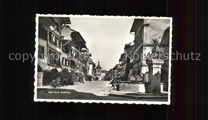 Morat Murten Grand Rue