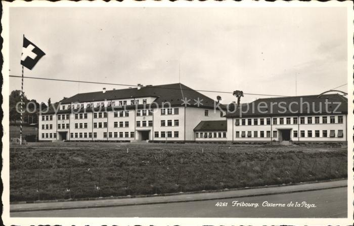 Fribourg FR Caserne de la Poya