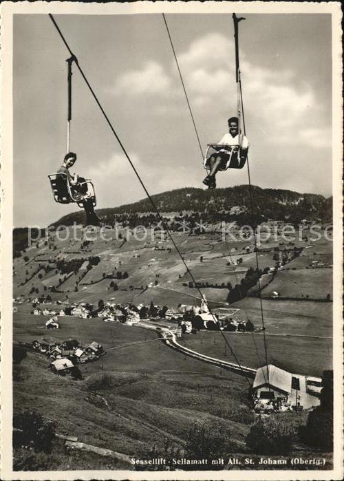 Alt St Johann Sessellift Sellamatt