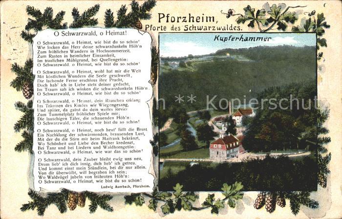 Pforzheim Kupferhammer Gedicht