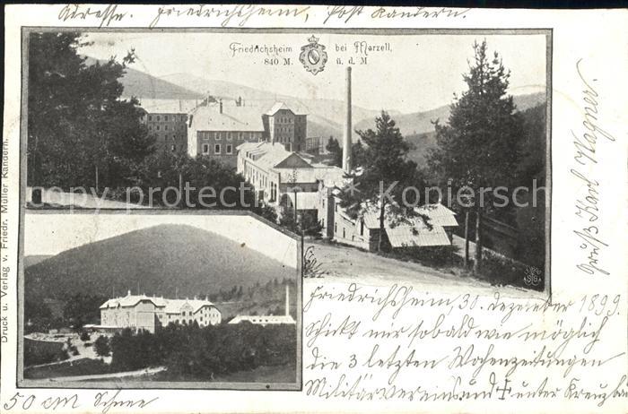 Friedrichsheim Rehaklinik Malsburg-Marzell Kandern BW Ortsansichten