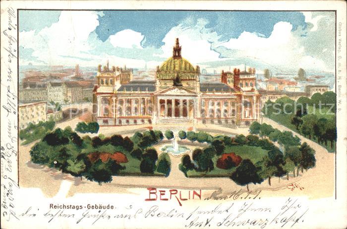 BERLIN  CITY Reichtagsgebaeude