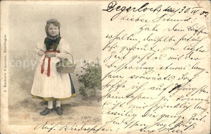 Degerloch Trachtenmaedchen