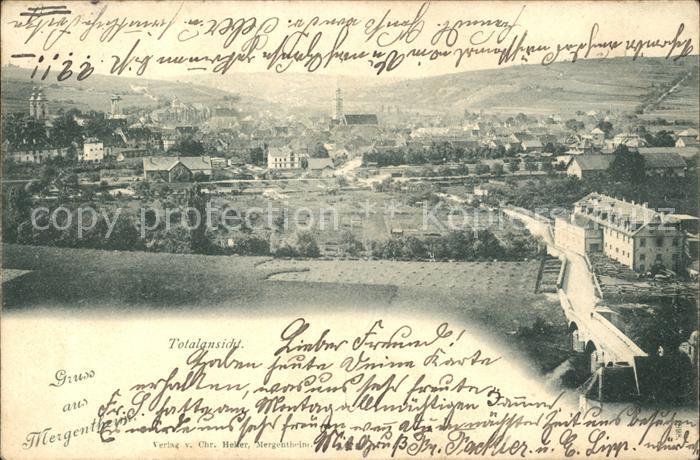 Bad Mergentheim Totalansicht