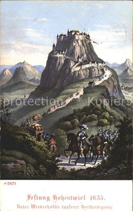 Hohentwiel Verteidigung der Festung 1635