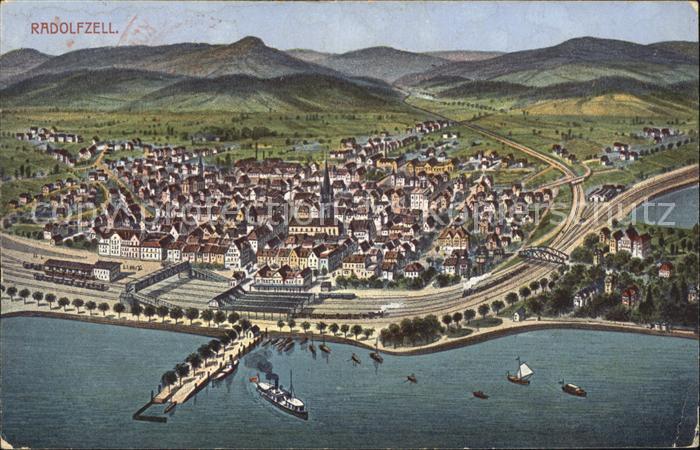 Radolfzell Bodensee Totalansicht