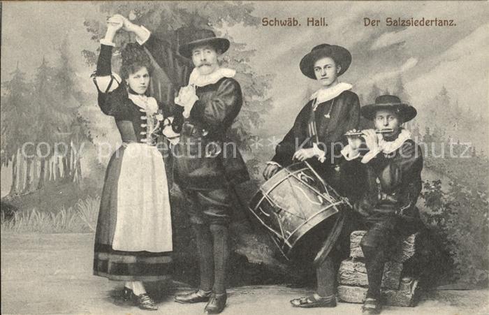 Schwaebisch Hall Salzsiedertanz Trachtengruppe