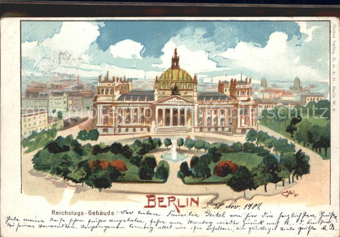 BERLIN  CITY Reichstagsgebaeude