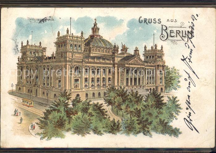 BERLIN  CITY Reichstagsgebaeude