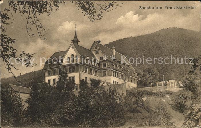 Zug ZG Sanatorium Franziskusheim