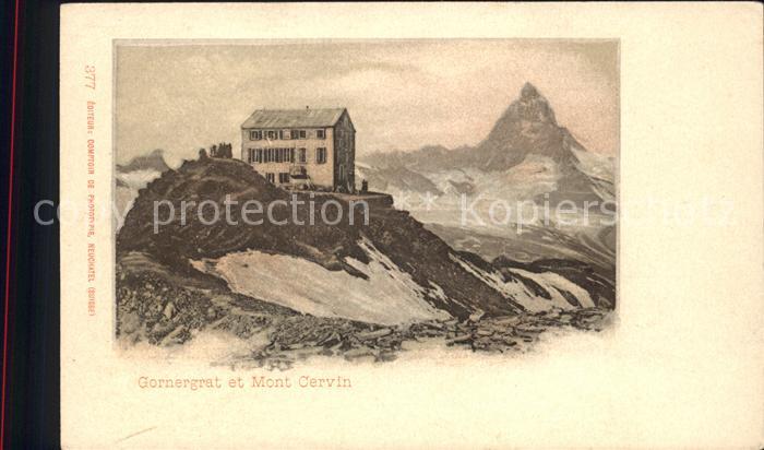 Gornergrat Zermatt Mont Cervin