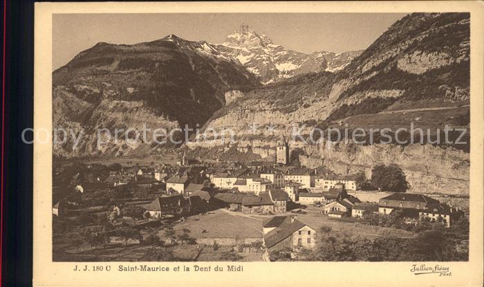 Saint Maurice VS Dent du Midi