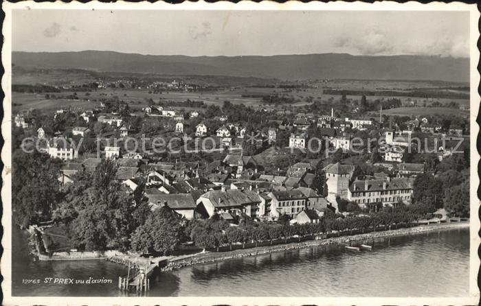 St Prex Fliegeraufnahme