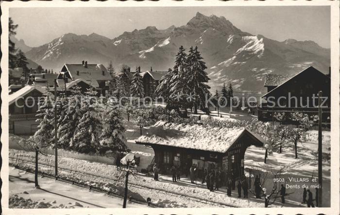 Dents du Midi Villars Skifahren