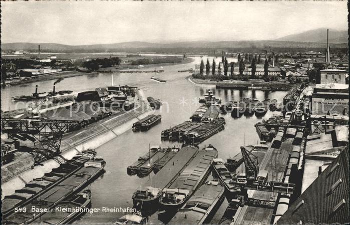 Basel BS Kleinhueninger Rheinhafen