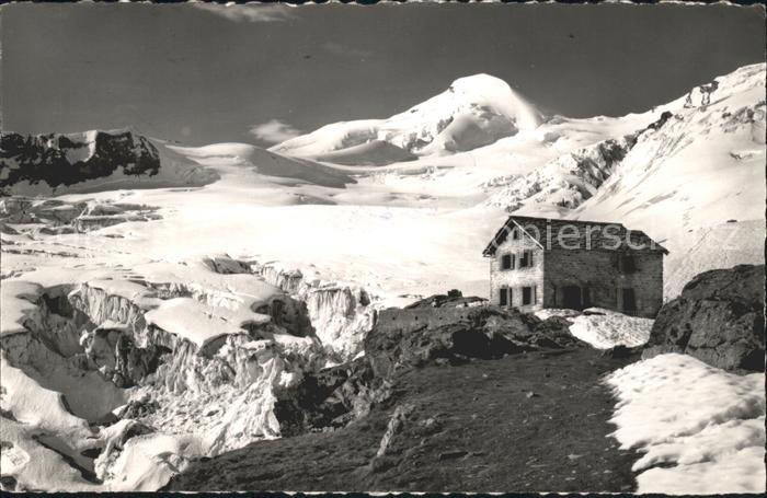 Saas-Fee Berggasthaus Landefluh Allalinhorn Feegletscher