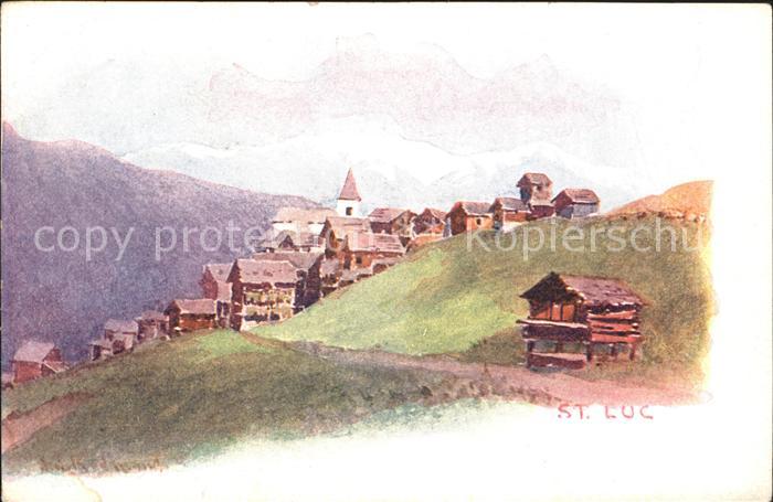 St Luc Kuenstlerkarte