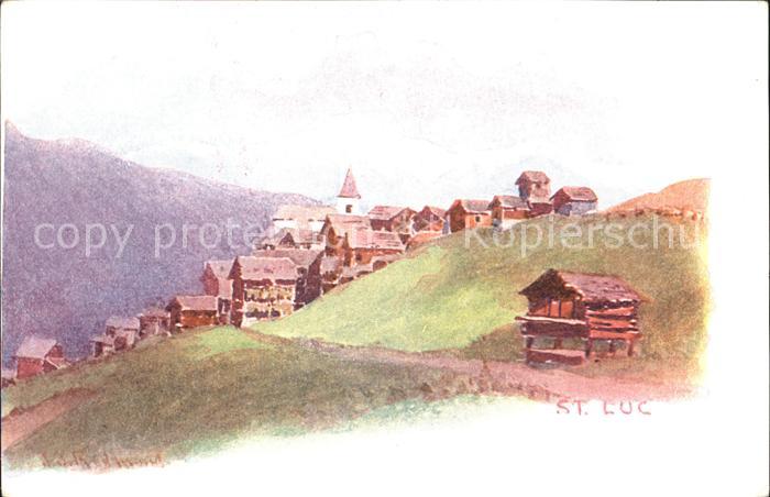 St Luc Kuenstlerkarte