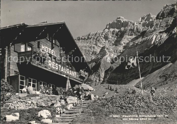 Schwaegalp AR Saentis Hotel Restaurant