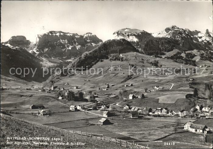 Weissbad Alpsiegel Marwies Ebenalp Schaefter