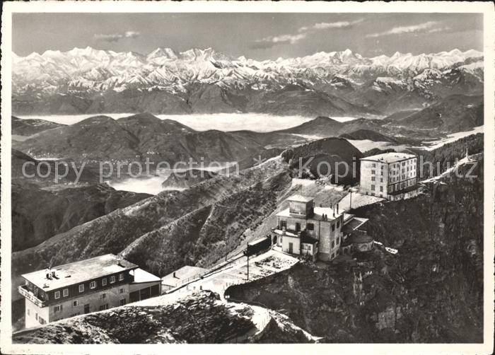 Monte Generoso Monte Rosa catena delle Alpi Hotel