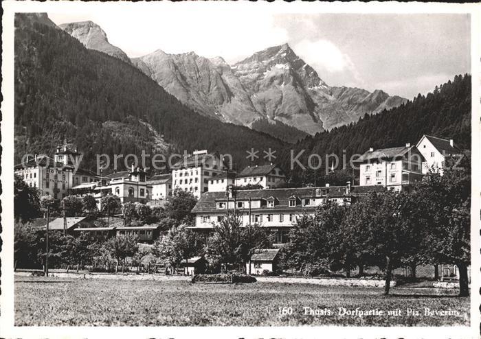 Thusis Dorfpartie Piz Beverin