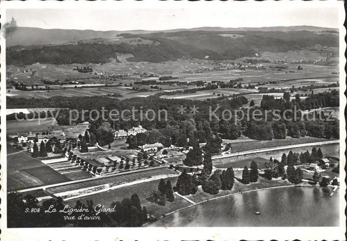 Gland VD La Ligniere Fliegeraufnahme