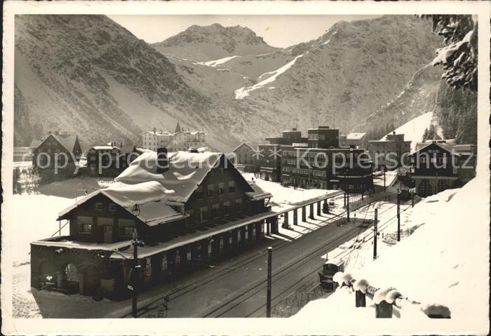 Arosa GR Bahnhof Valbellahorn