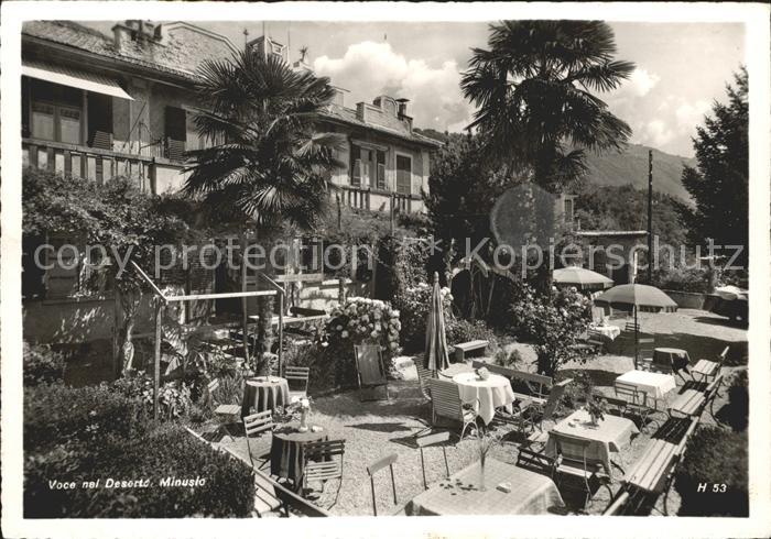 Minusio Locarno TI Pension Restaurant Voce Nel Deserto