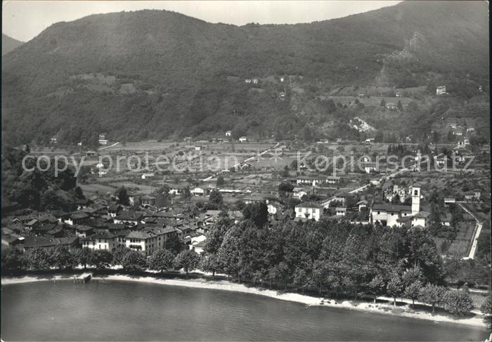 Caslano Fliegeraufnahme