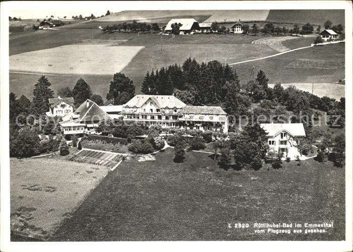 Emmental Emmenthal Region BE Ruettihubel-Bad Fliegeraufnahme