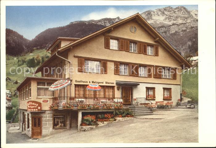 Amden Walensee SG Gasthaus Metzgerei Sternen