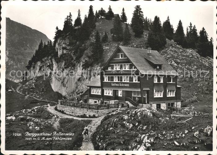 Faehlensee Berggasthaus Bollenwies