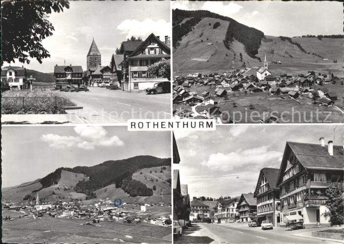 Rothenthurm Kirche Strassenansicht Ortsansicht