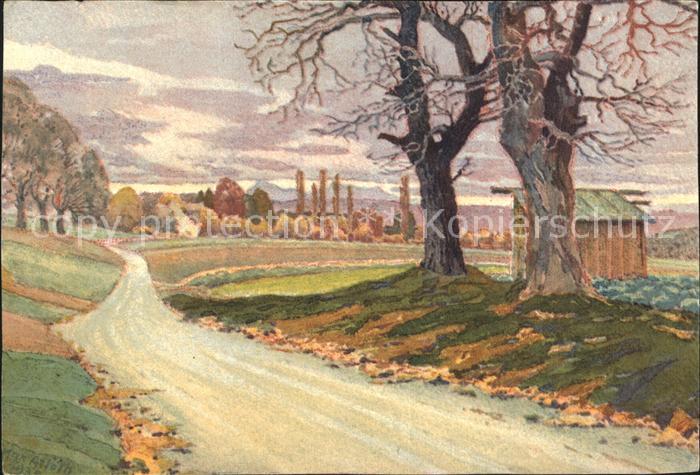 Schoenenbuch Arlesheim Weg Kuenstlerkarte