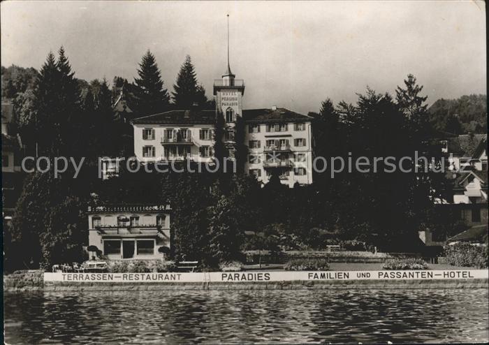 Weggis Vierwaldstaettersee Hotel Paradies