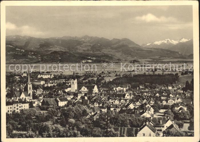 Altstaetten SG Ortsansicht