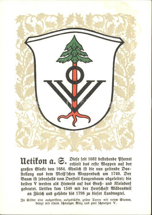 Uetikon See Zuericher Gemeindewappen