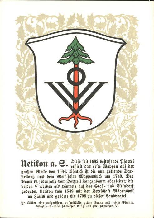 Uetikon See Zuericher Gemeindewappen