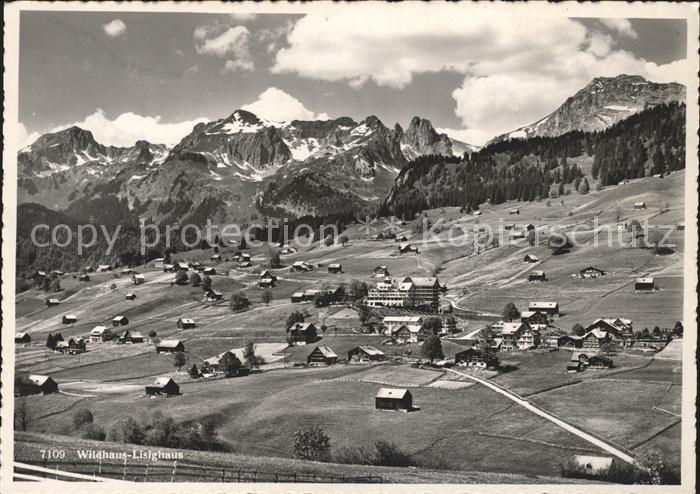 Lisighaus Wildhaus Ortsansicht