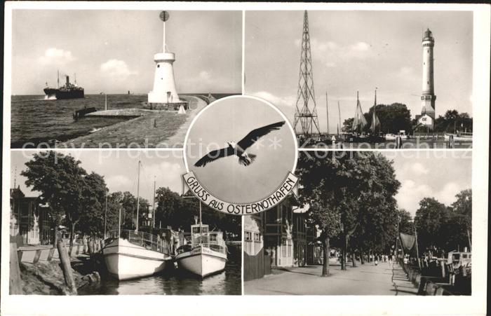 Osternothafen Swinemuende Turm Schiff Promenade Segelboote