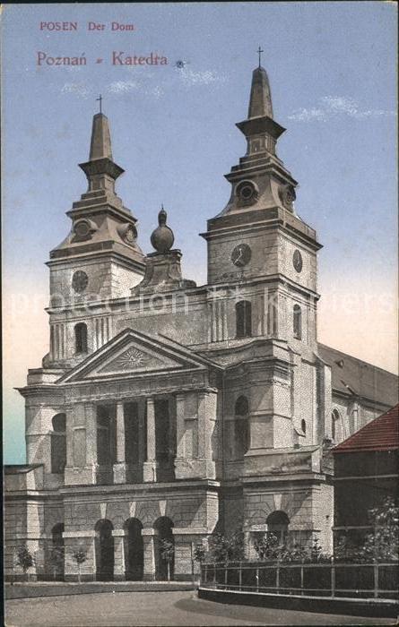 Poznan Posen Katedra Kathedrale Dom